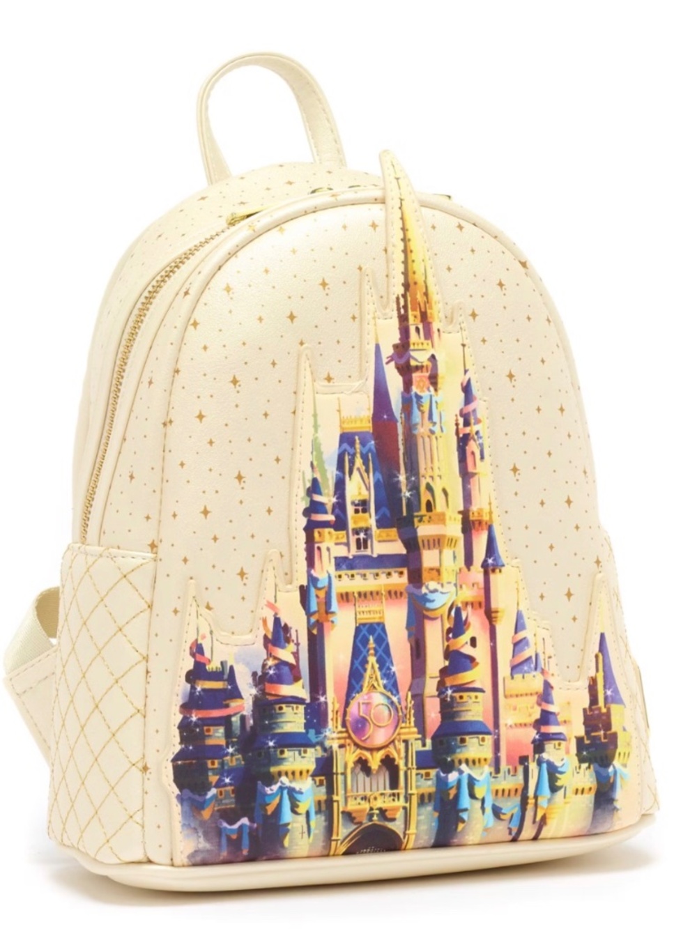 Disney 50th Anniversary Castle Loungefly Backpack NWT